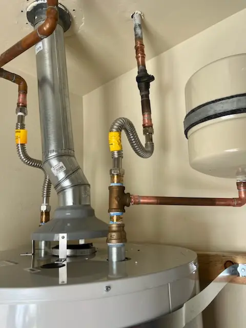 Water heater installation and plumbing repair in Maple View
